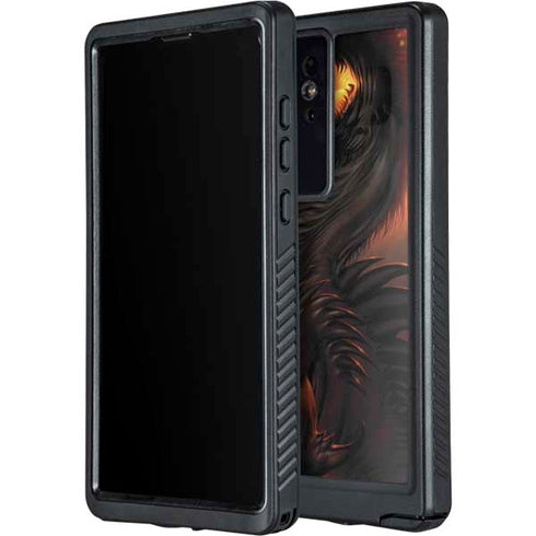 LA Williams Belial Dragon by LA Williams Galaxy S24 Ultra Waterproof Case