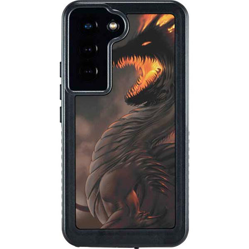 LA Williams Belial Dragon by LA Williams Galaxy S24 Waterproof Case
