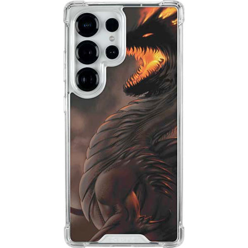 LA Williams Belial Dragon by LA Williams Galaxy S25 Ultra Clear Case