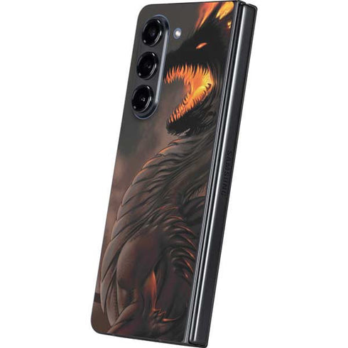 LA Williams Belial Dragon by LA Williams Galaxy Z Fold5 5G Skin