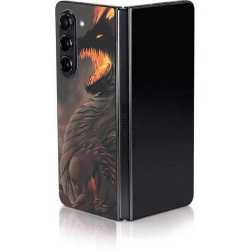 LA Williams Belial Dragon by LA Williams Galaxy Z Fold5 5G Skin