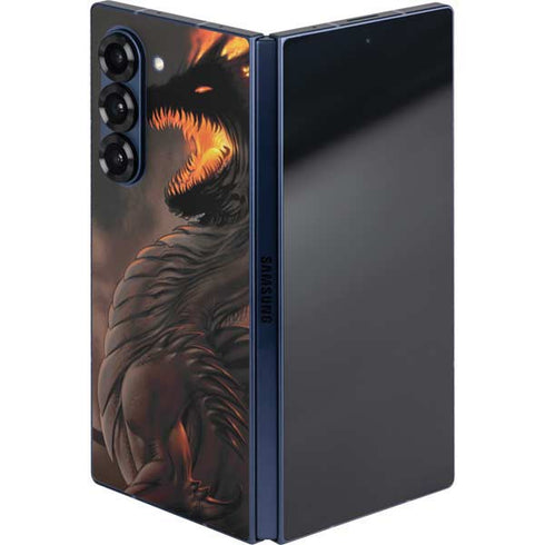 LA Williams Belial Dragon by LA Williams Galaxy Z Fold6 Skin
