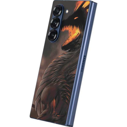 LA Williams Belial Dragon by LA Williams Galaxy Z Fold6 Skin