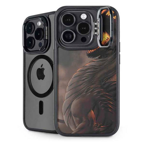 LA Williams Belial Dragon by LA Williams iPhone 14 Pro Kickstand Case