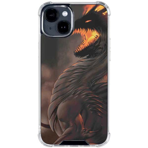LA Williams Belial Dragon by LA Williams iPhone 15 Clear Case