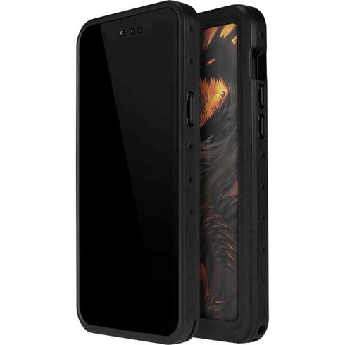 LA Williams Belial Dragon by LA Williams iPhone 15 Pro Waterproof Case