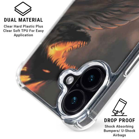 LA Williams Belial Dragon by LA Williams iPhone 16 MagSafe Case