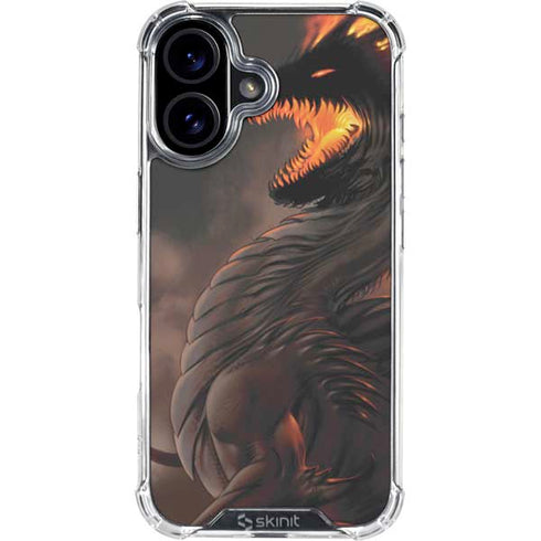 LA Williams Belial Dragon by LA Williams iPhone 16 Plus Clear Case