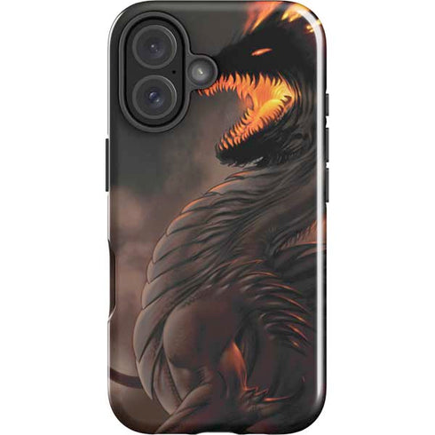 LA Williams Belial Dragon by LA Williams iPhone 16 Plus Impact Case