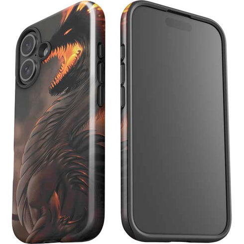 LA Williams Belial Dragon by LA Williams iPhone 16 Plus Impact Case