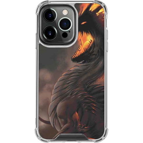 LA Williams Belial Dragon by LA Williams iPhone 16 Pro Clear Case