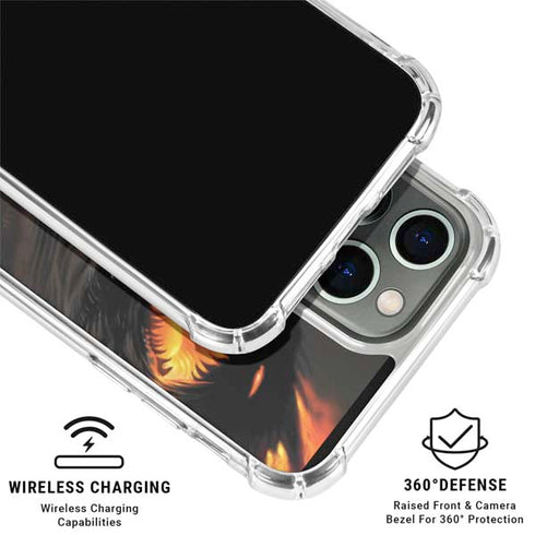 LA Williams Belial Dragon by LA Williams iPhone 16 Pro Clear Case