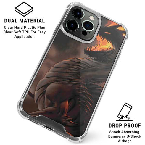 LA Williams Belial Dragon by LA Williams iPhone 16 Pro Clear Case