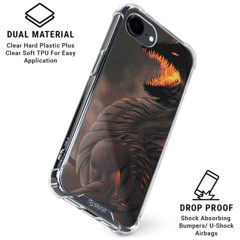 LA Williams Belial Dragon by LA Williams iPhone 16e Clear Case