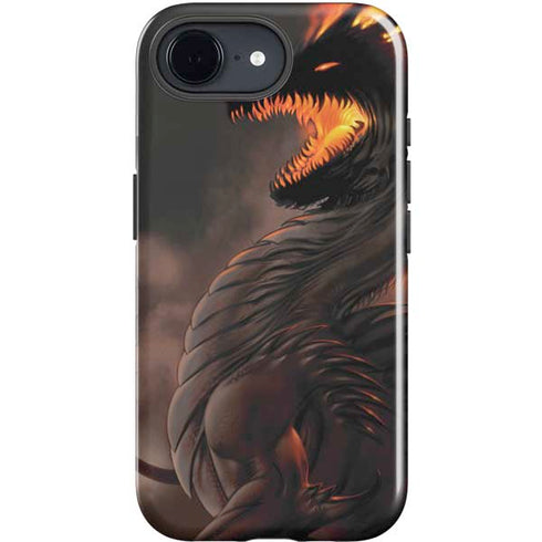 LA Williams Belial Dragon by LA Williams iPhone 16e Impact Case