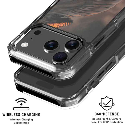 LA Williams Belial Dragon by LA Williams iPhone 18 Pro Clear Case