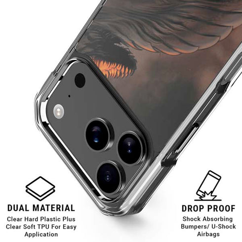 LA Williams Belial Dragon by LA Williams iPhone 18 Pro Clear Case
