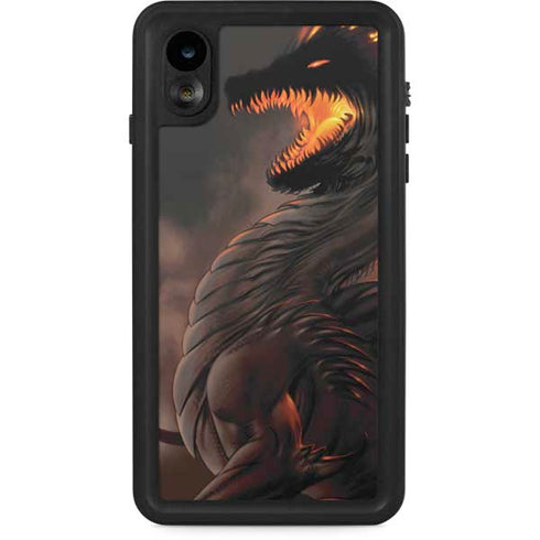 LA Williams Belial Dragon by LA Williams iPhone Cases