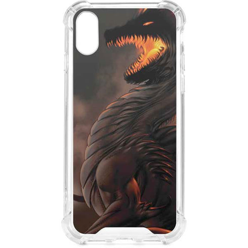 LA Williams Belial Dragon by LA Williams iPhone XS Clear Case