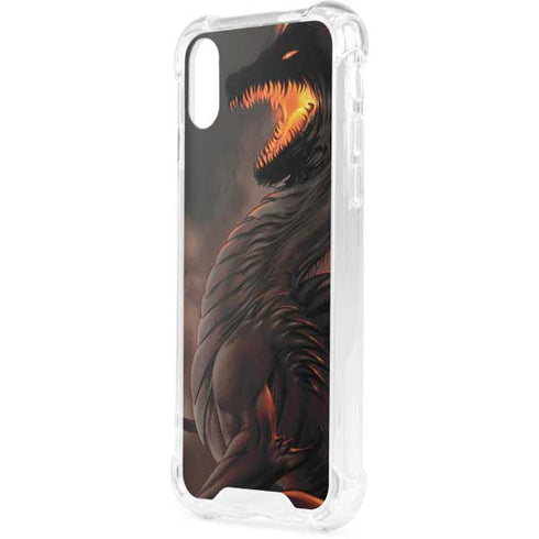 LA Williams Belial Dragon by LA Williams iPhone XS Clear Case