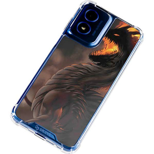 LA Williams Belial Dragon by LA Williams Moto G 5G (2024) Clear Case