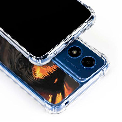 LA Williams Belial Dragon by LA Williams Moto G 5G (2024) Clear Case