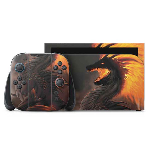 LA Williams Belial Dragon by LA Williams Nintendo Switch 2 (2025) with Joy-Con Skin