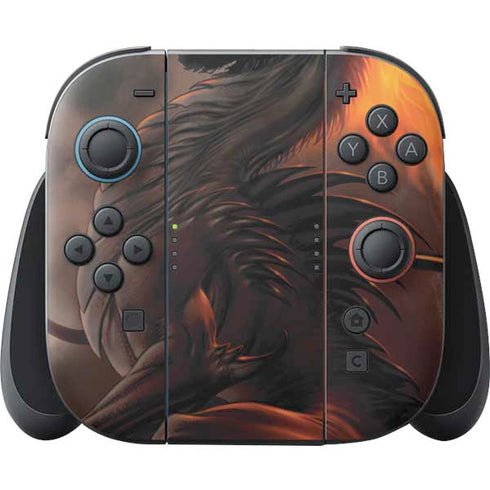 LA Williams Belial Dragon by LA Williams Nintendo Switch 2 (2025) Joy-Con Controller Skin