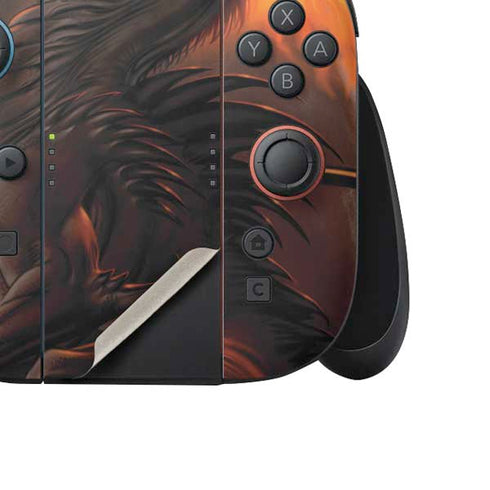 LA Williams Belial Dragon by LA Williams Nintendo Switch 2 (2025) Joy-Con Controller Skin