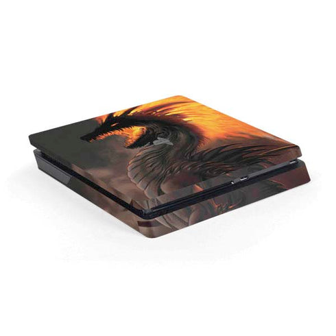 LA Williams Belial Dragon by LA Williams PS4 Slim Skin