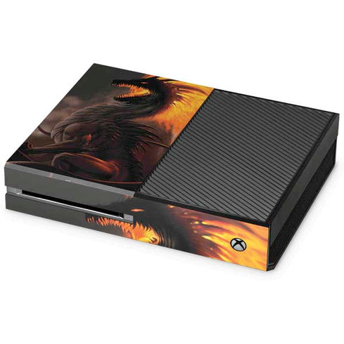 LA Williams Belial Dragon by LA Williams Xbox One Console Skin