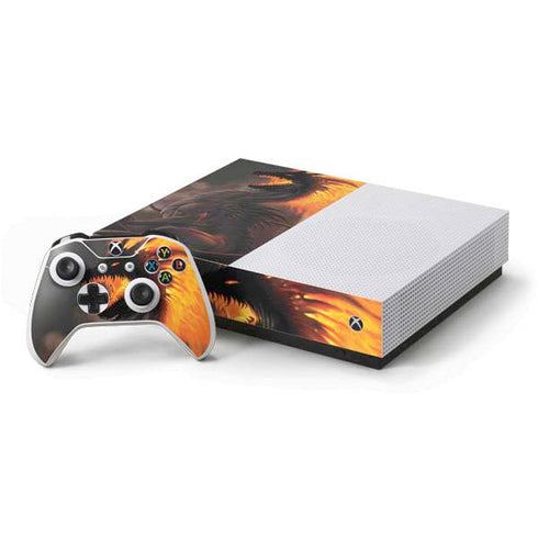 LA Williams Belial Dragon by LA Williams Xbox One S All-Digital Edition Bundle Skin