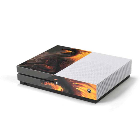 LA Williams Belial Dragon by LA Williams Xbox One S Console Skin