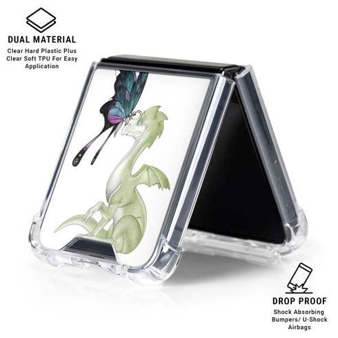 LA Williams Boo by LA Williams Galaxy Z Flip6 Clear Case