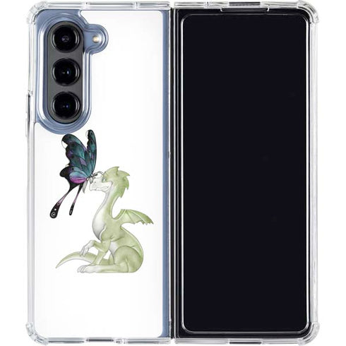 LA Williams Boo by LA Williams Galaxy Z Fold5 5G Clear Case
