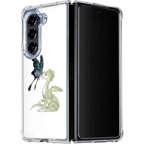 LA Williams Boo by LA Williams Galaxy Z Fold5 5G Clear Case