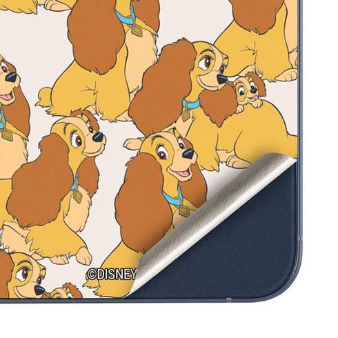 Disney Lady & The Tramp Lady Pattern Galaxy A35 5G Skin