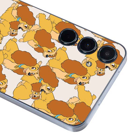 Disney Lady & The Tramp Lady Pattern Galaxy A36 5G Skin