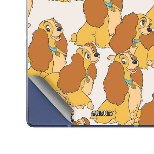 Disney Lady & The Tramp Lady Pattern Galaxy Z Fold6 Skin