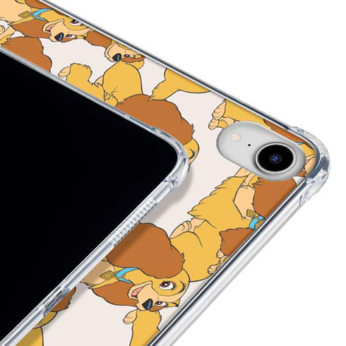 Disney Lady & The Tramp Lady Pattern iPad 11th Gen (2025) Clear Case