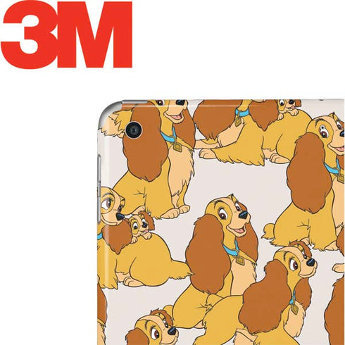 Disney Lady & The Tramp Lady Pattern Apple iPad Skin