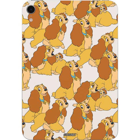 Disney Lady & The Tramp Lady Pattern Apple iPad Mini Skin