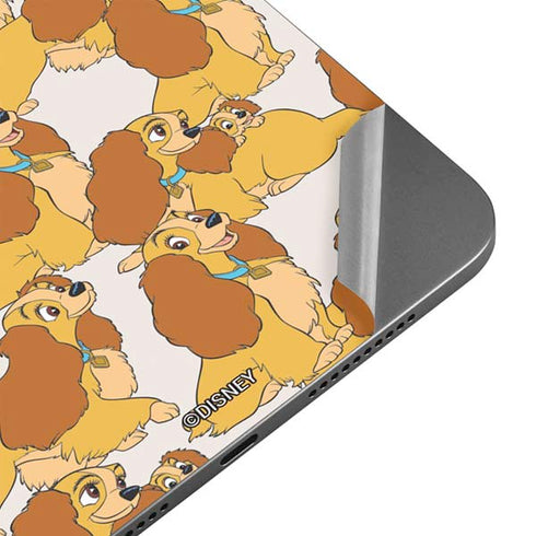 Disney Lady & The Tramp Lady Pattern Apple iPad Mini Skin