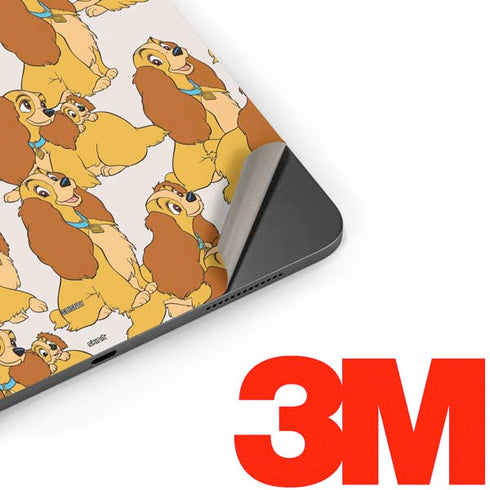 Disney Lady & The Tramp Lady Pattern Apple iPad Pro Skin