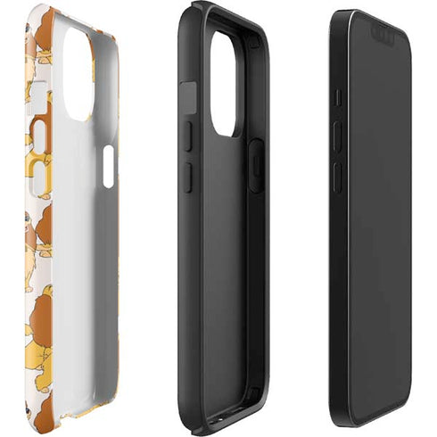 Disney Lady & The Tramp Lady Pattern iPhone 15 Impact Case