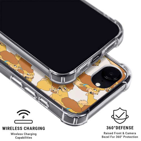 Disney Lady & The Tramp Lady Pattern iPhone 16e MagSafe Case