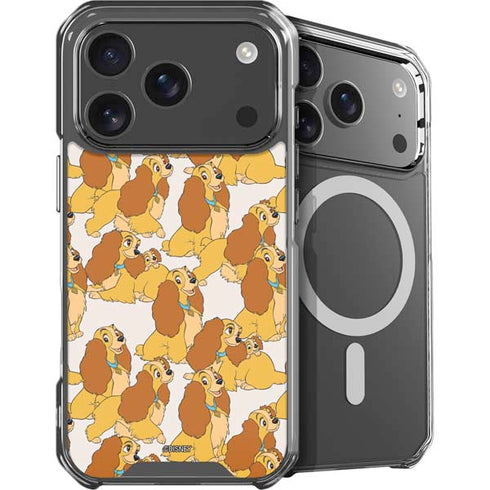 Disney Lady & The Tramp Lady Pattern iPhone 18 Pro Max MagSafe Case