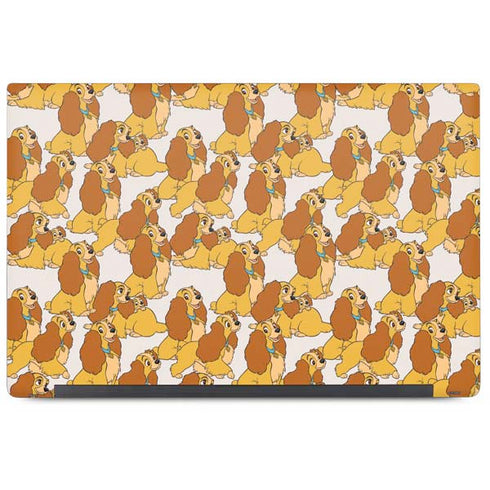 Disney Lady & The Tramp Lady Pattern Dell Latitude Skin