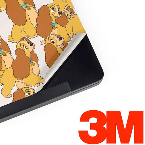 Disney Lady & The Tramp Lady Pattern Dell Latitude Skin