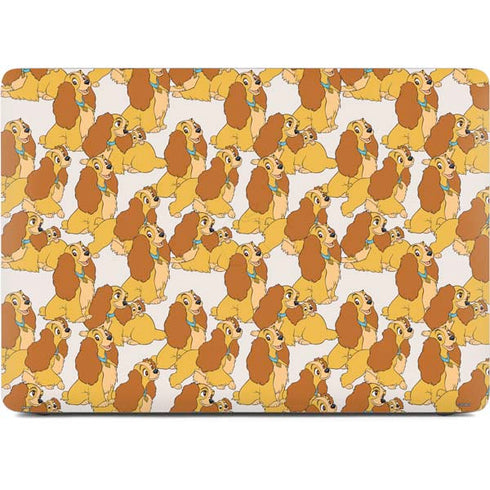 Disney Lady & The Tramp Lady Pattern Apple MacBook Air Skin